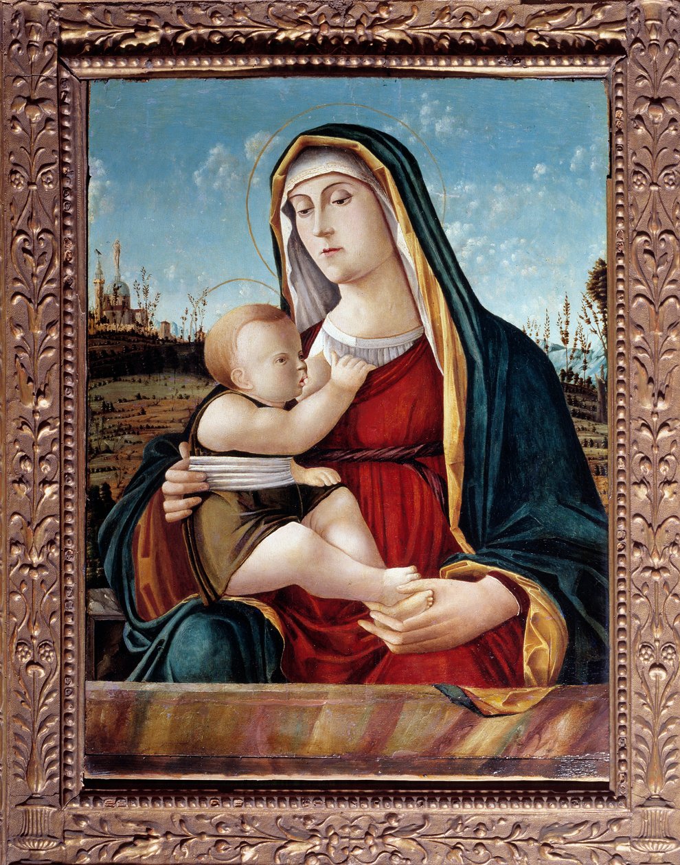 Madonna del Latte (ca. 1496-1504) von Pasqualina da Venezia
