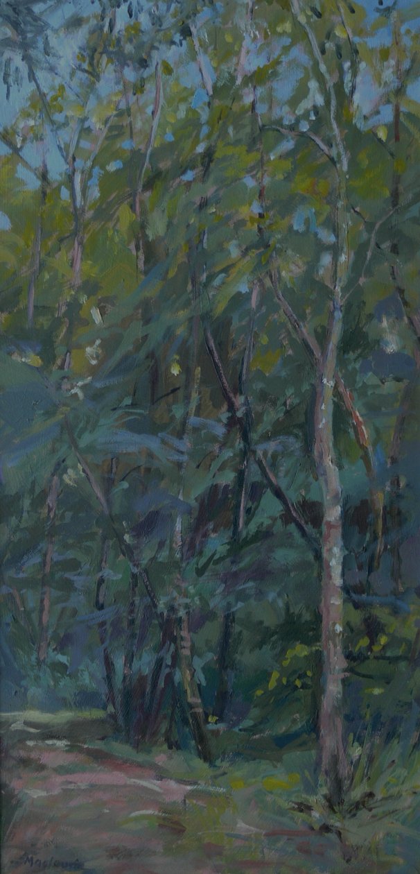 Waldweg, 2008 von Pat Maclaurin