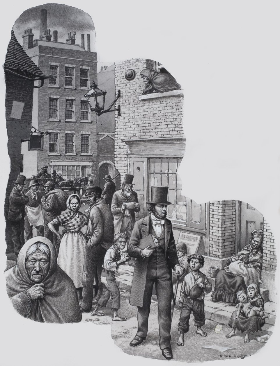 William Booth (1829-1912) und die Heilsarmee von Pat (1907 95) Nicolle