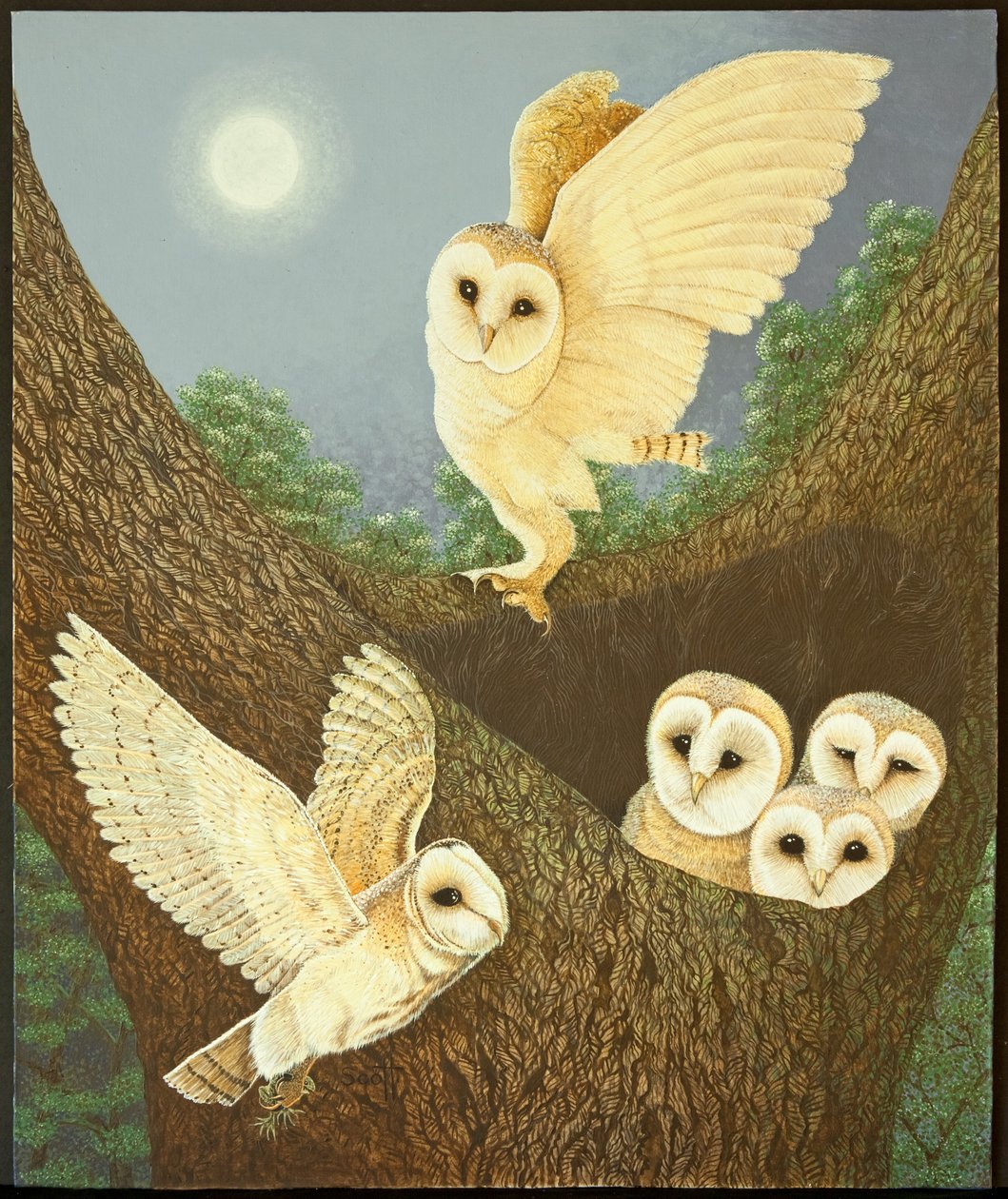 Beobachten und Warten, 2013 von Pat Scott