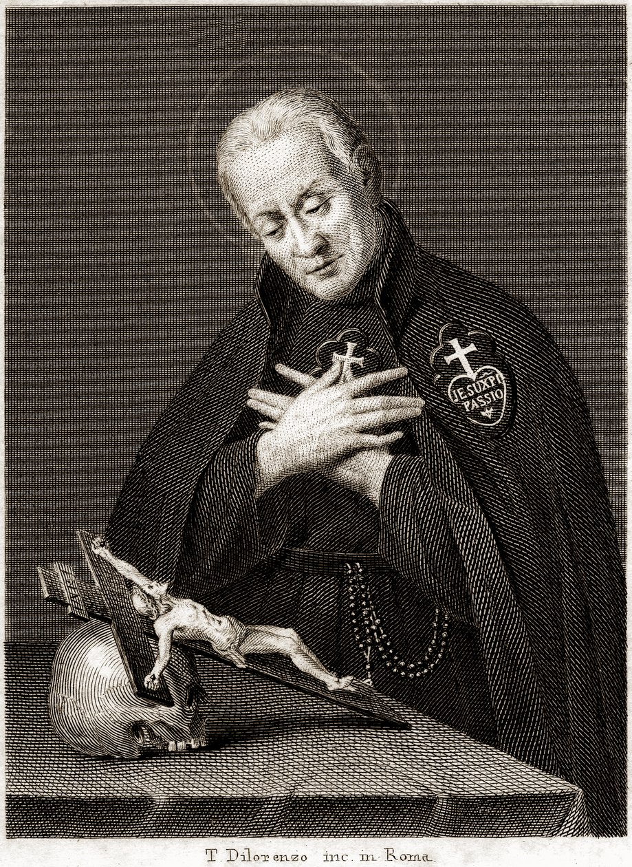 Heiliger Paul vom Kreuz von Patrice Cartier