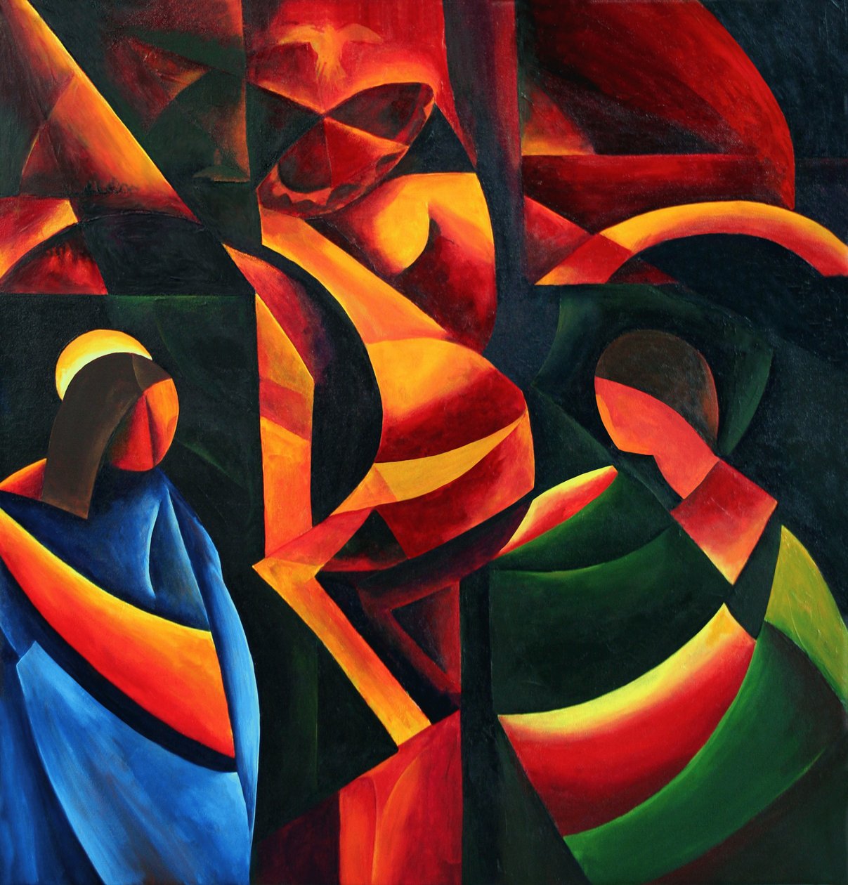 Christus - letzter Atemzug, 2008 von Patricia Brintle