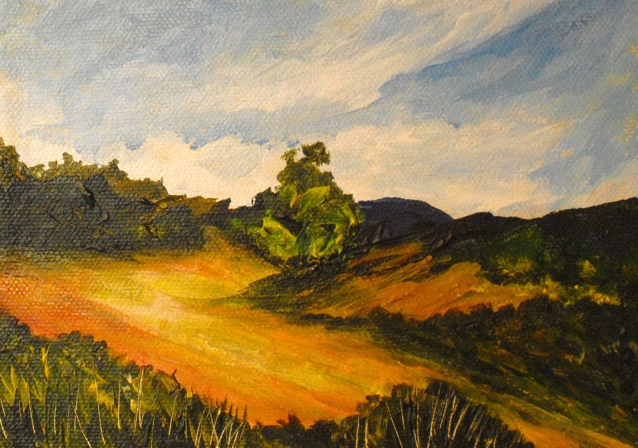 Die Straße nach Thiote, 2014 von Patricia Brintle