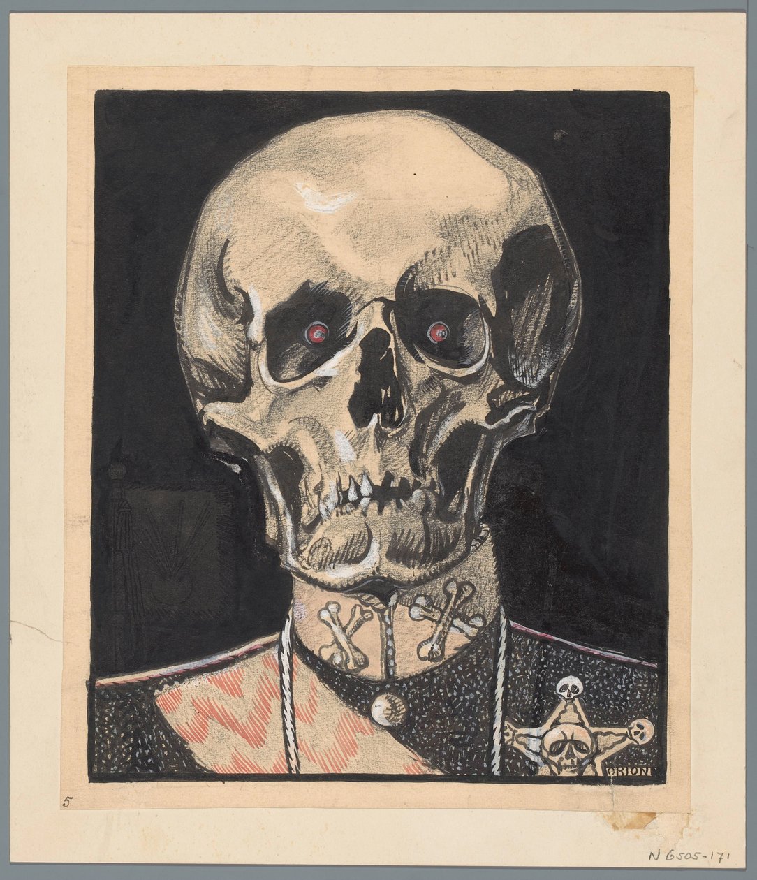 Tod als Friedensstifter von Patricq Kroon (signed by artist)