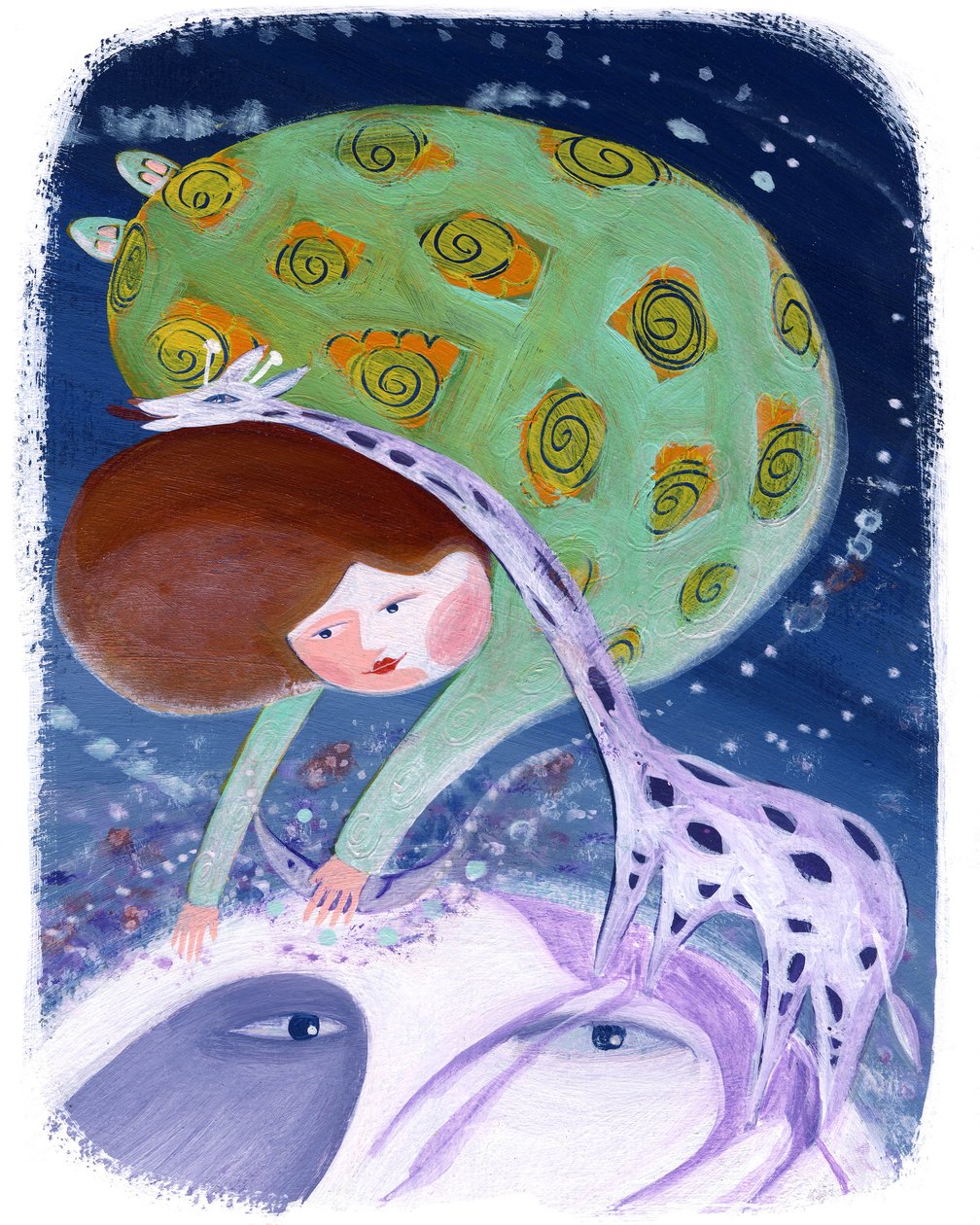 Frau Mond von Patrizia La Porta
