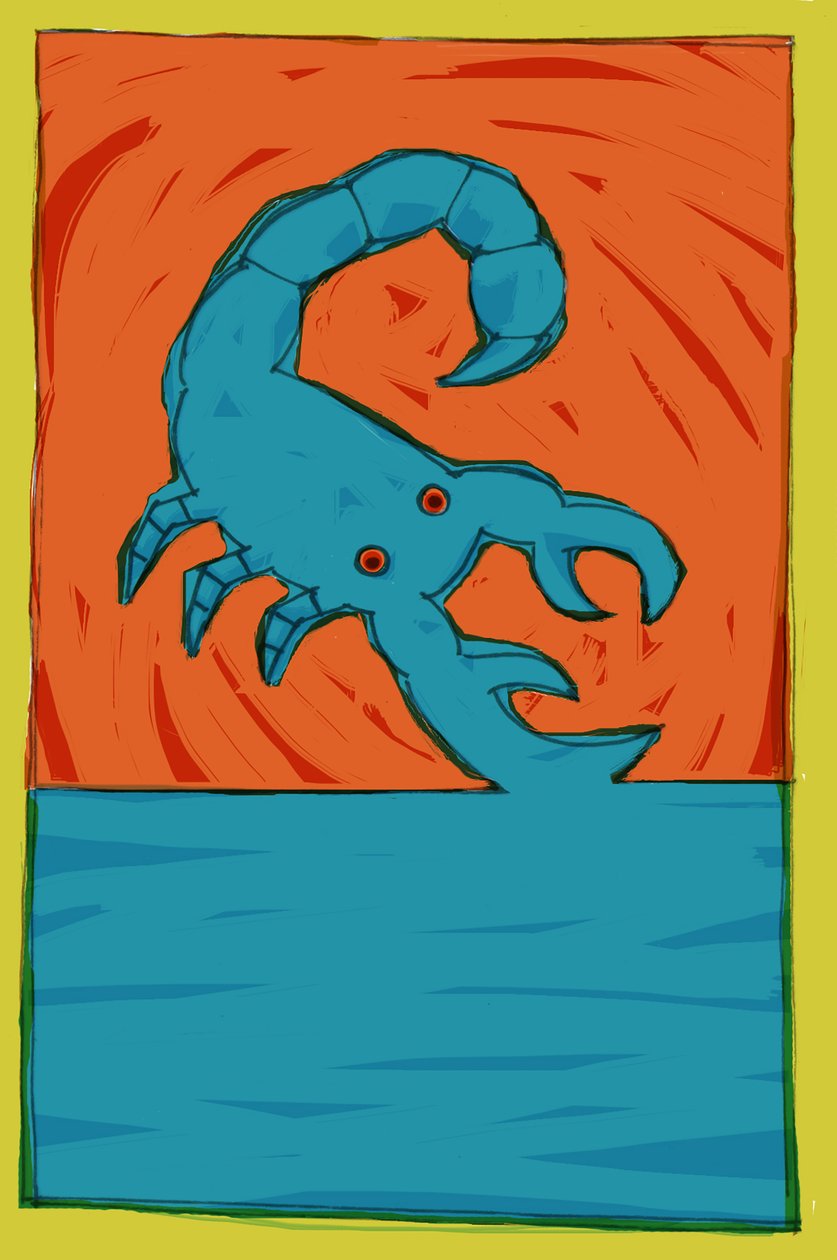 Zoodiaco 2, Skorpion, 2005 von Patrizia La Porta
