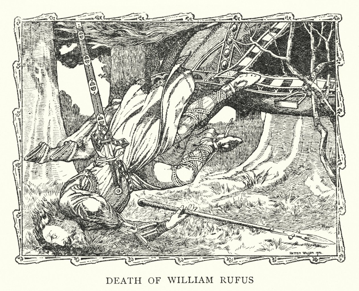 Tod von William Rufus von Patten (after) Wilson
