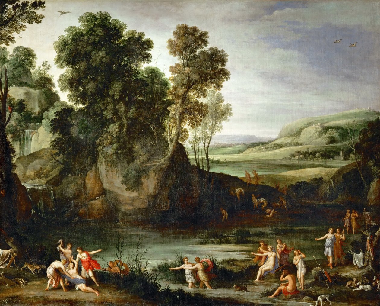 Diana entdeckt die Schwangerschaft von Kallisto von Paul Bril