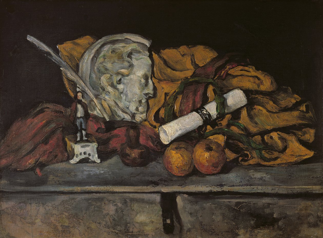 Stillleben mit den Utensilien des Künstlers, 1872 von Paul Cézanne