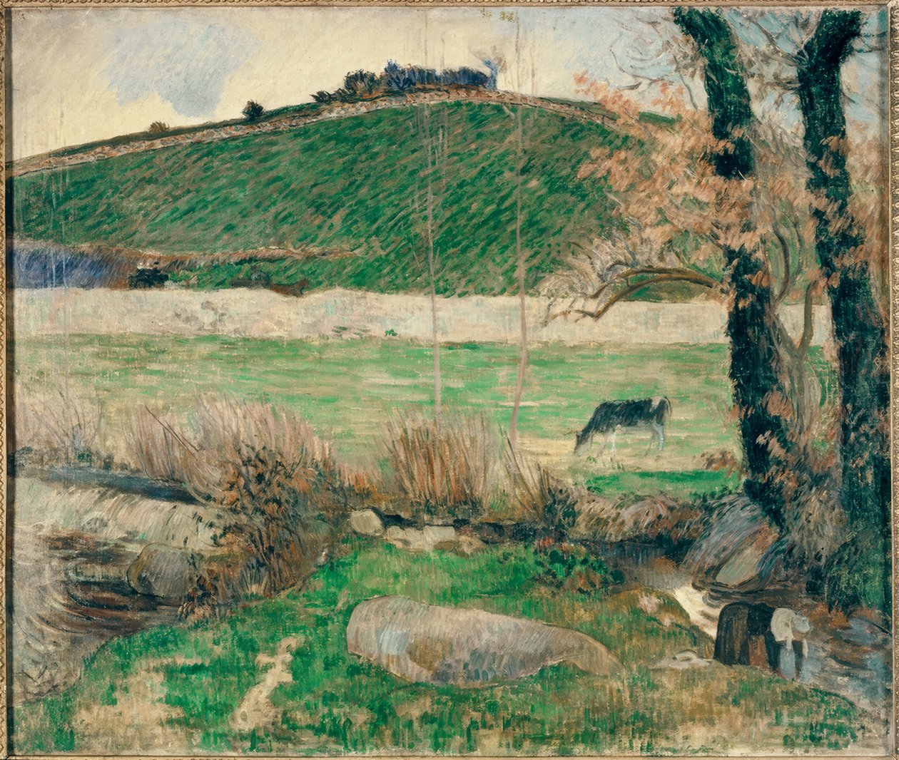 Der kleine Bach, Pont-Aven von Paul Gauguin