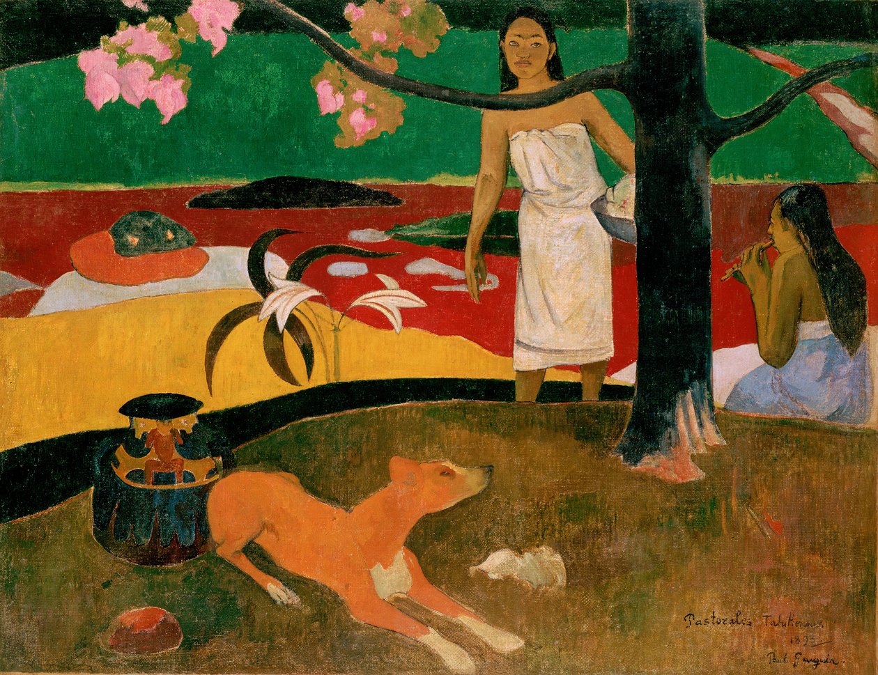 Pastorales Tahitiennes von Paul Gauguin