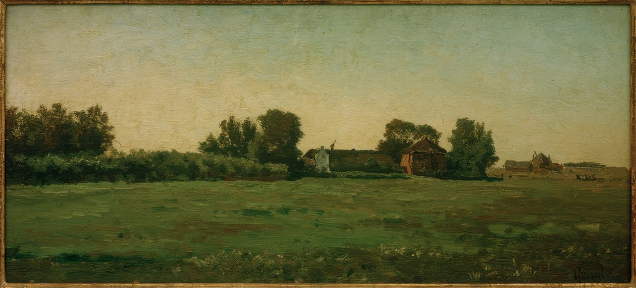 Landschaft mit Bauernhöfen von Paul Joseph Constantin Gabriel