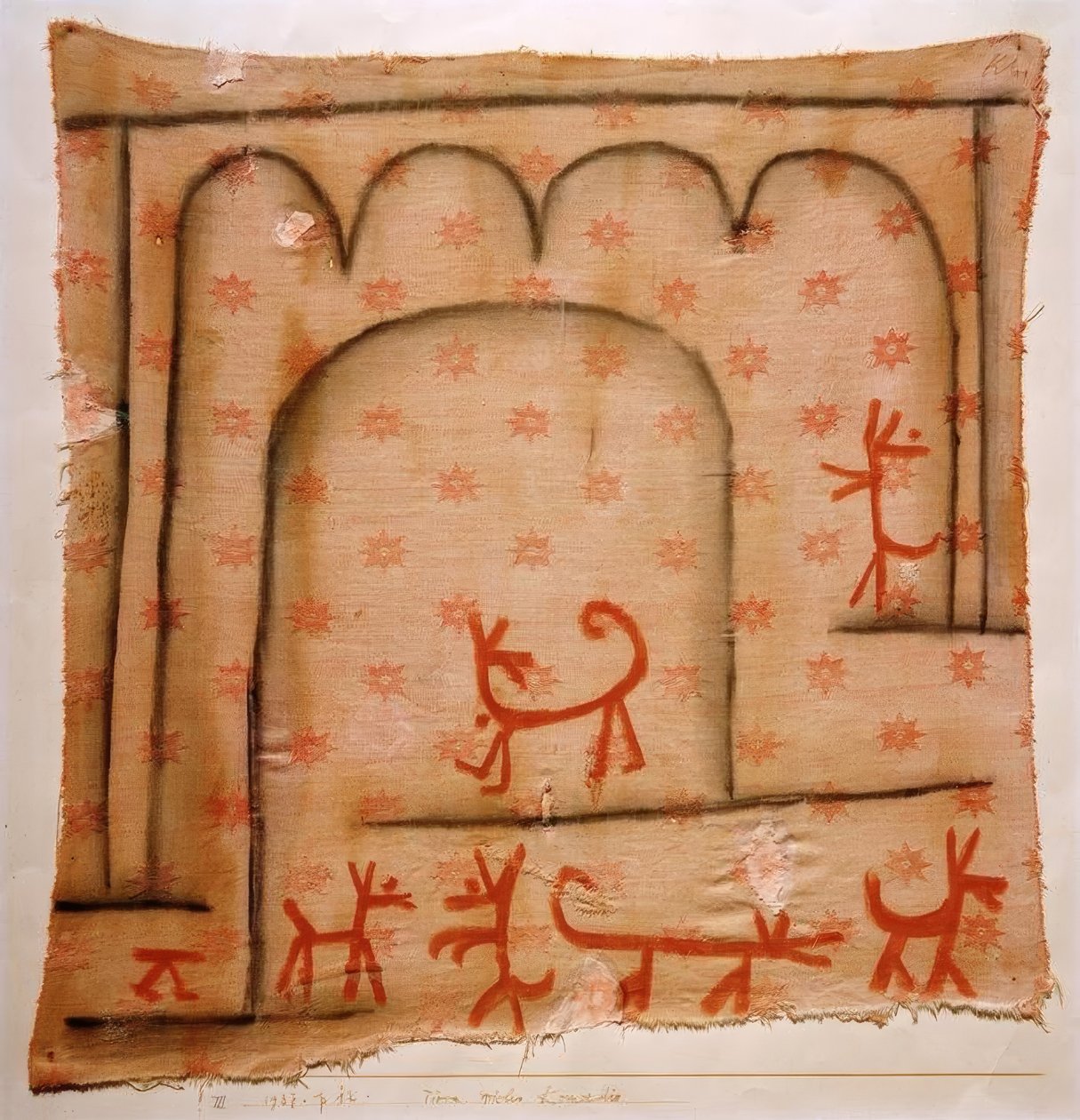 Tiere spielen Komödie von Paul Klee