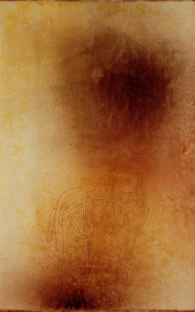Verachtetes Tier von Paul Klee