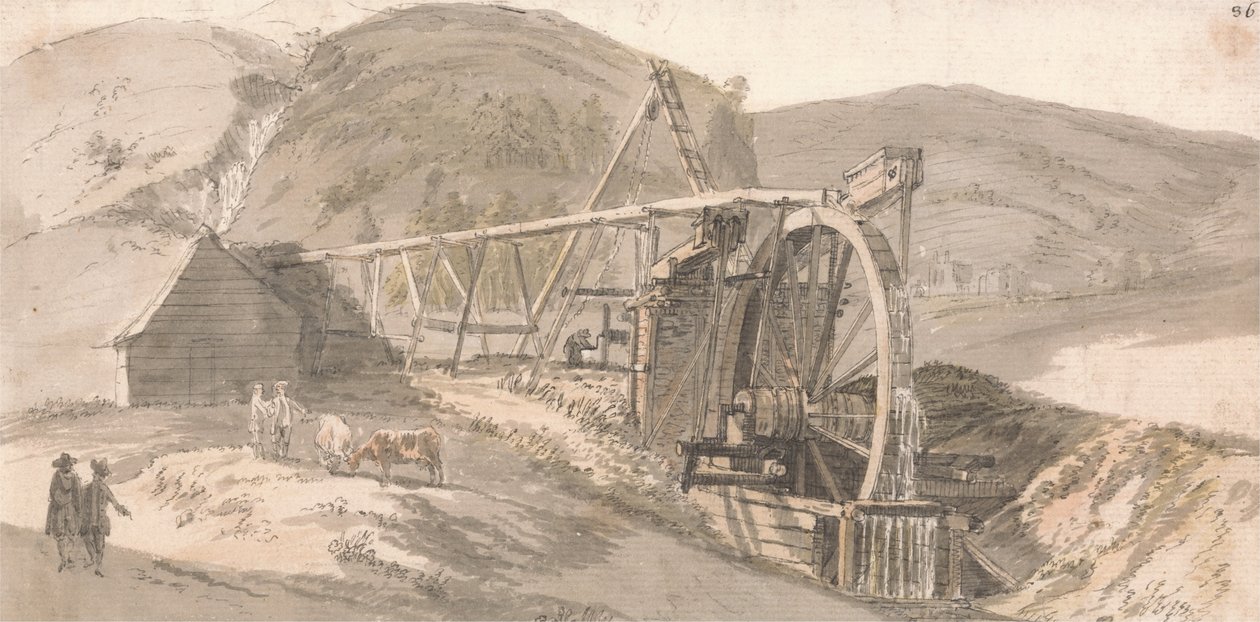 Lord Hopetouns Bleiminen von Paul Sandby