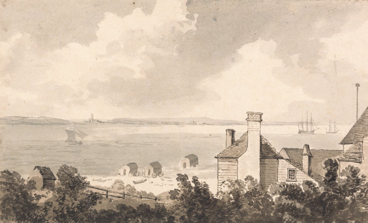 West Cowes, Isle of Wight von Paul Sandby