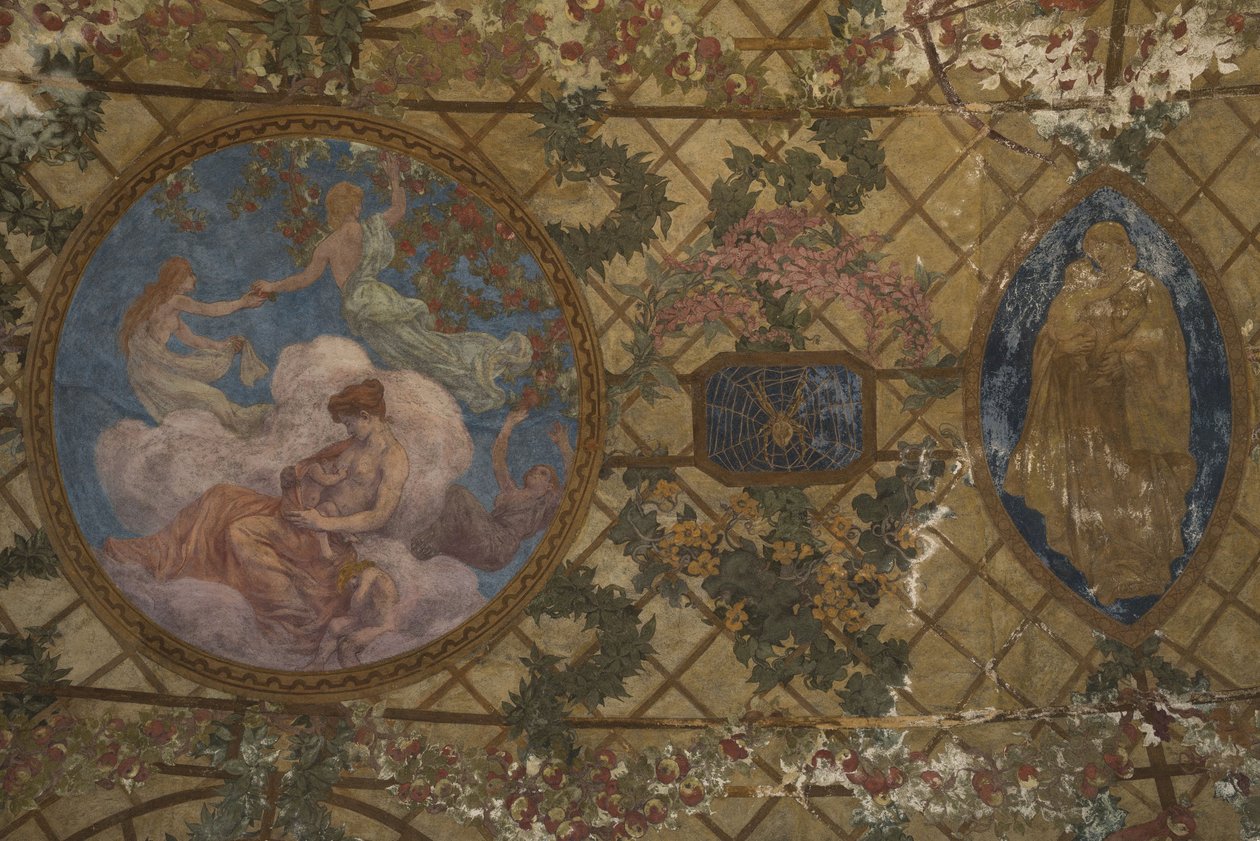 Stunden des Tages und der Nacht: La Maternité, zwischen 1909 und 1910 von Paul Albert Baudouin