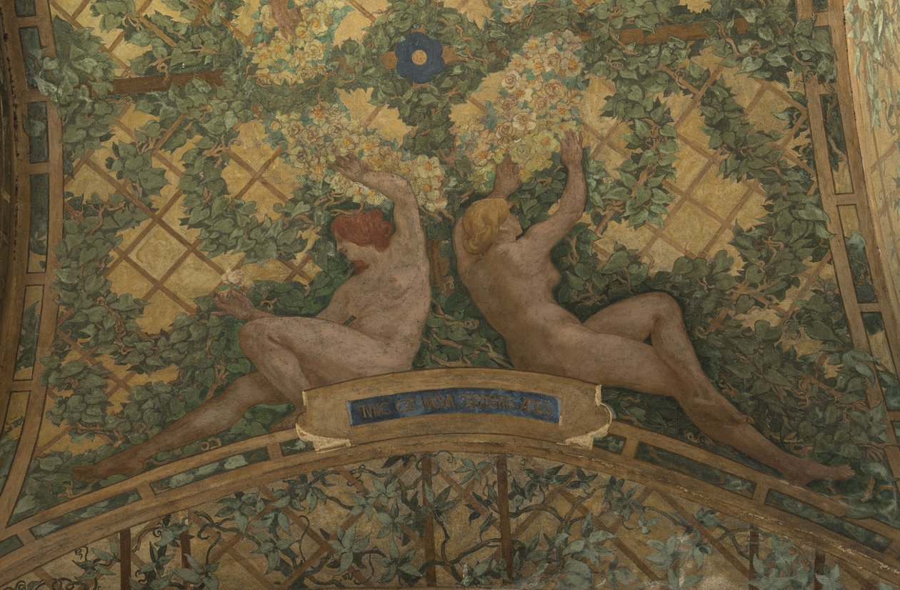 Die Jahreszeiten: Frühling, zwischen 1909 und 1910 von Paul Albert Baudouin