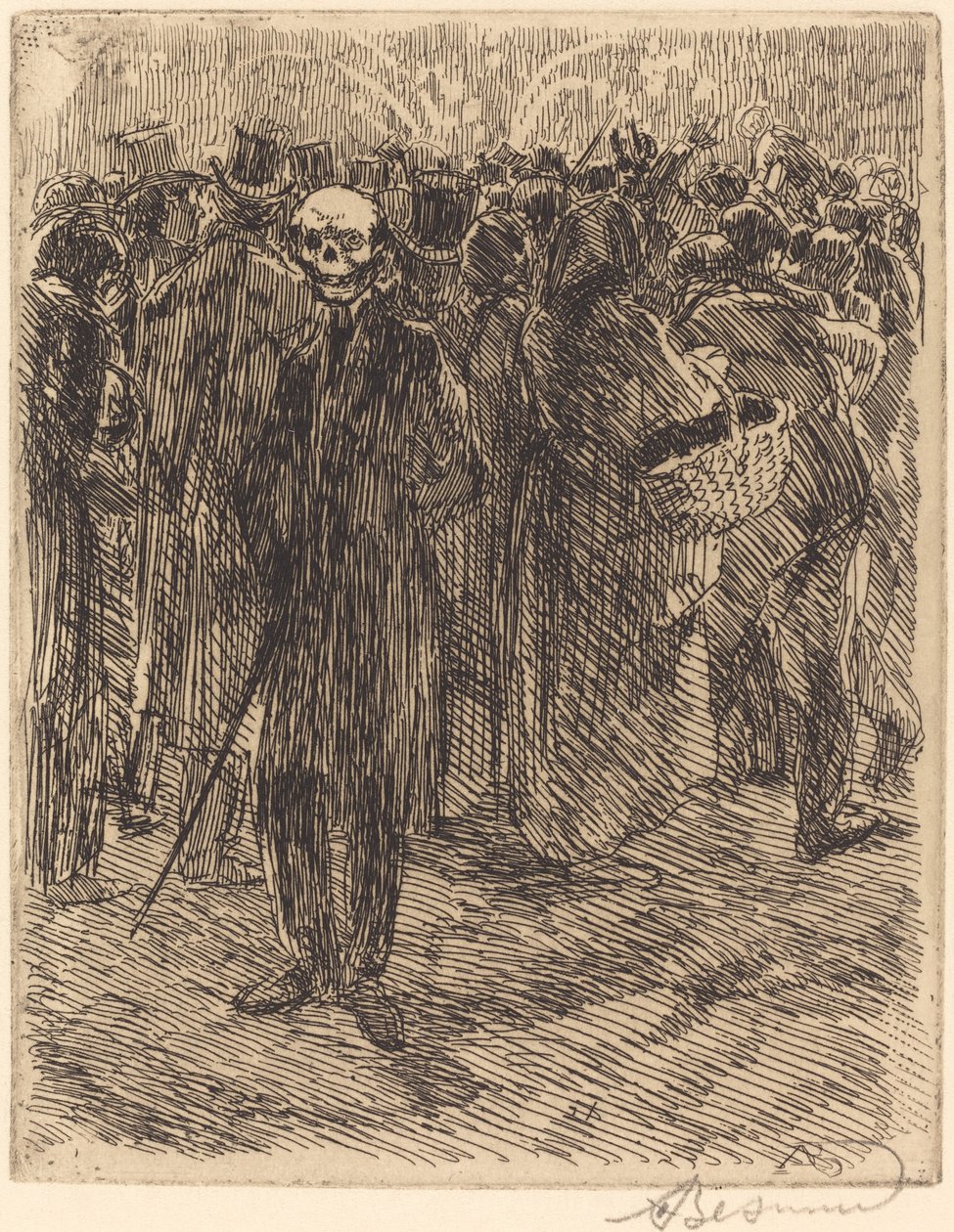 In der Menge, 1900 von Paul Albert Besnard
