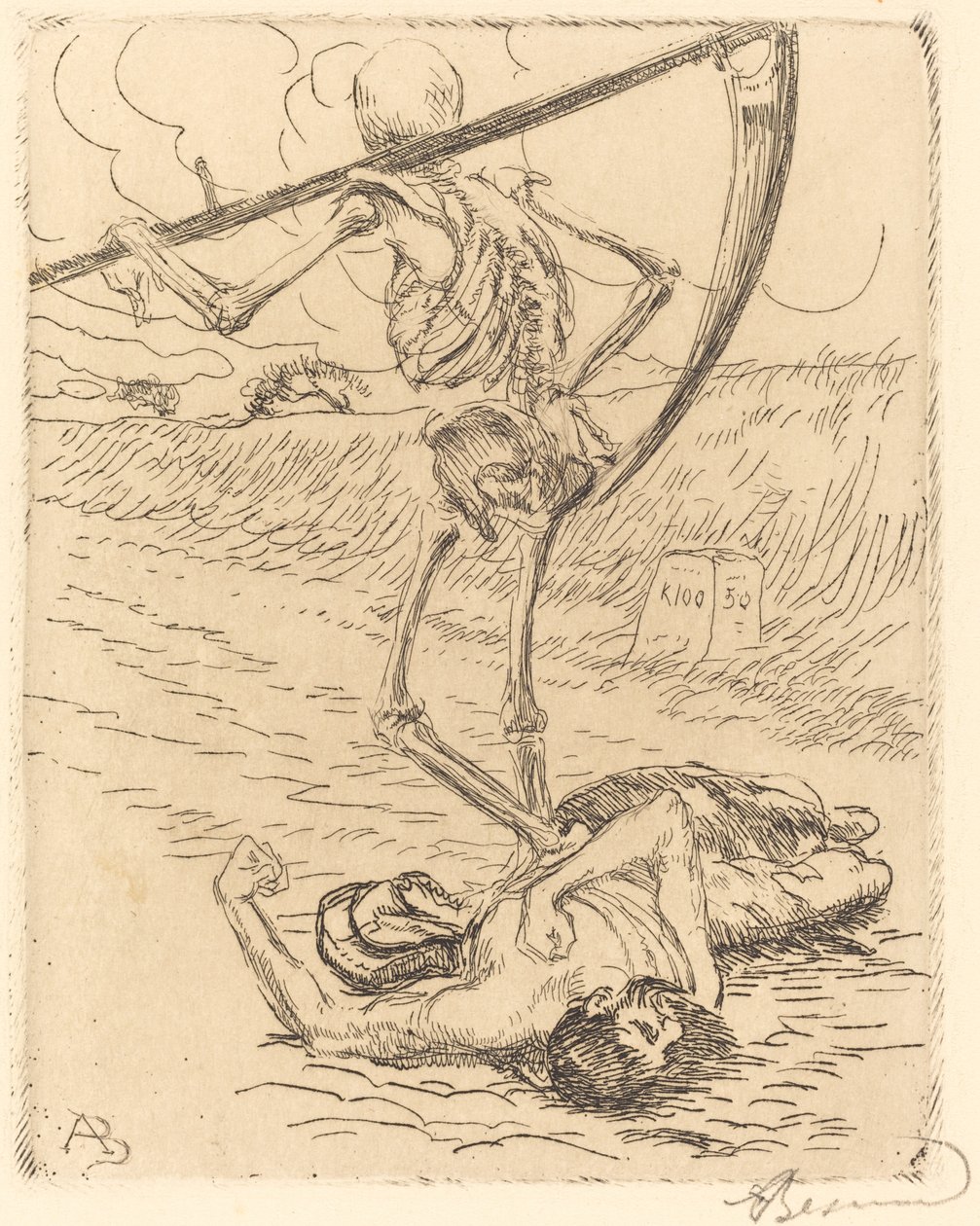 Gleichgültig Indifférente, 1900 von Paul Albert Besnard