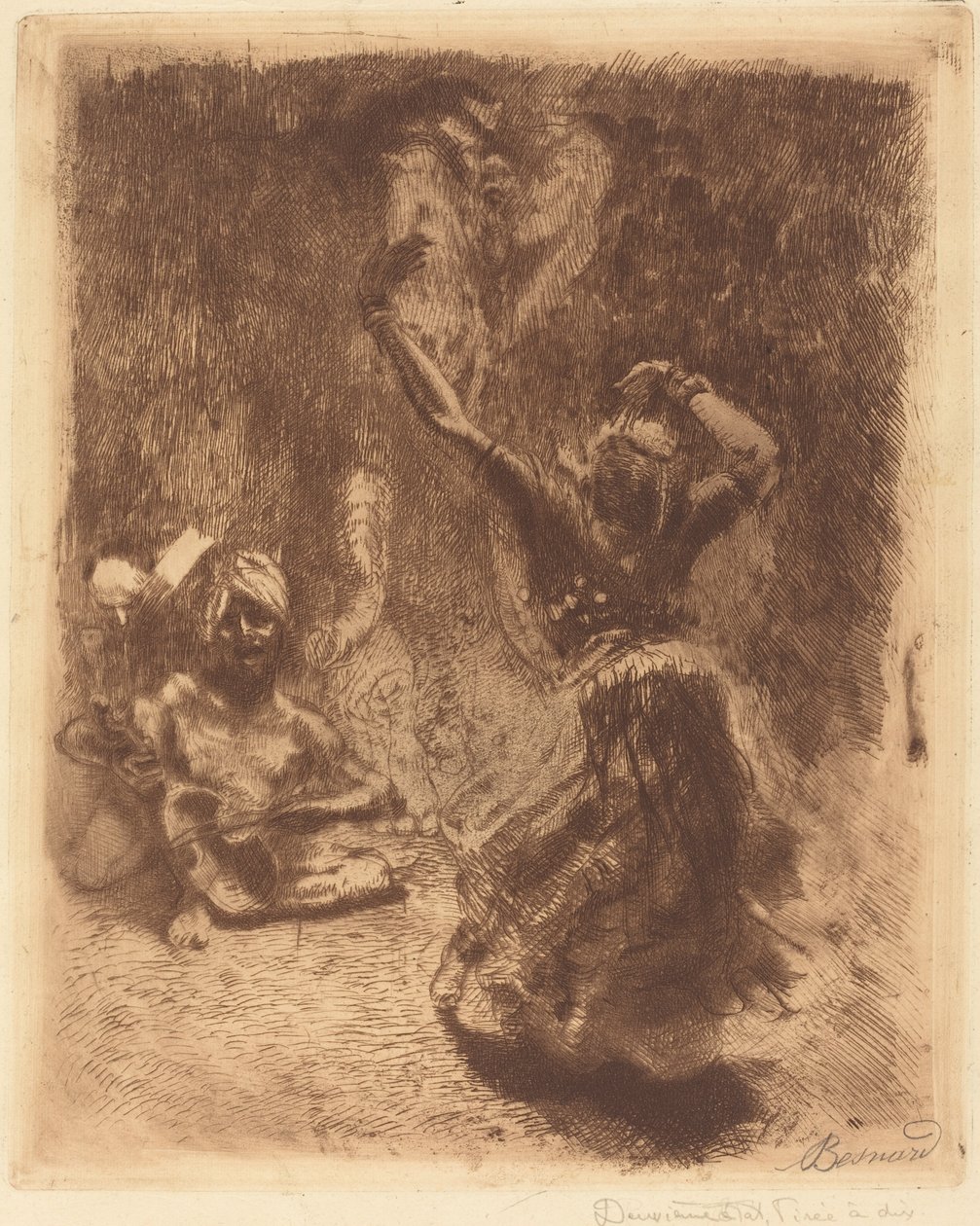 Die Tänzerin von Tanjore von Paul Albert Besnard