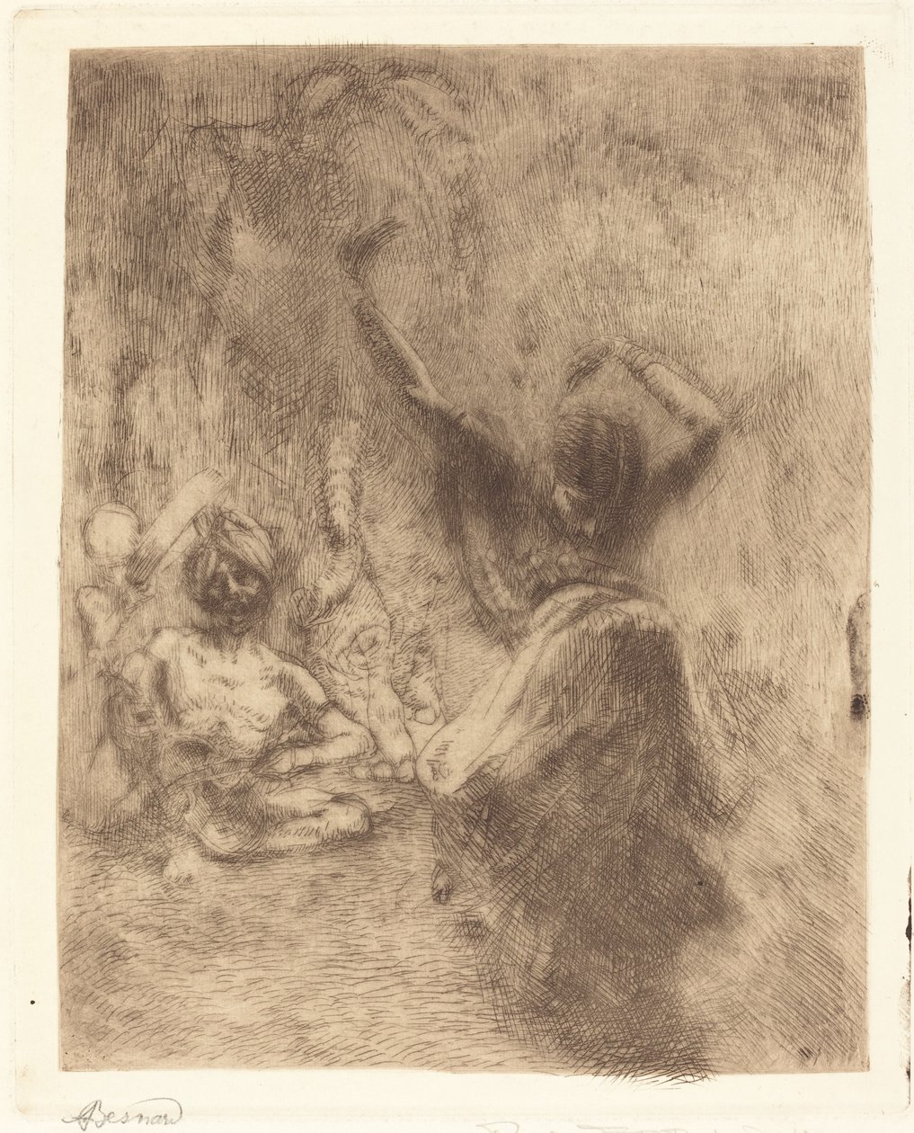 Die Tänzerin von Tanjore (La bayadère de Tanjore) von Paul Albert Besnard