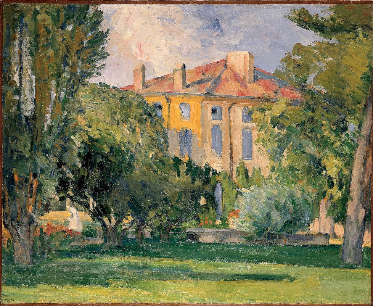 Das Haus von Jas de Bouffan von Paul Cézanne