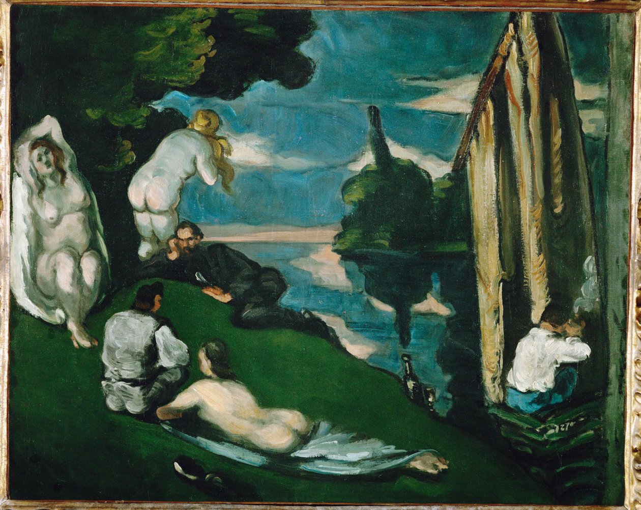 Pastorale von Paul Cezanne