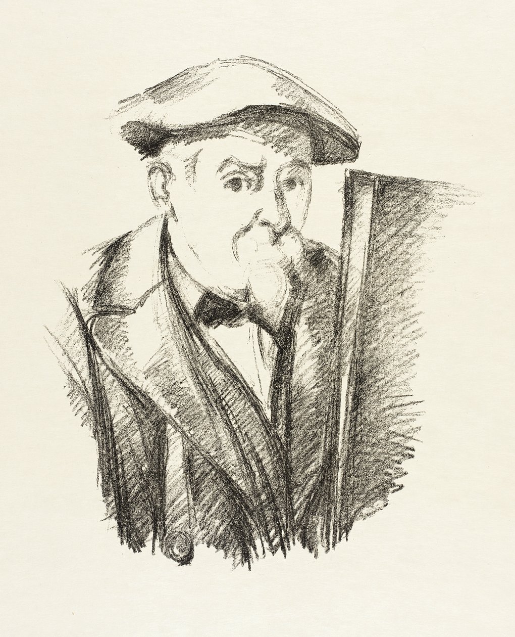 Selbstporträt von Paul Cézanne