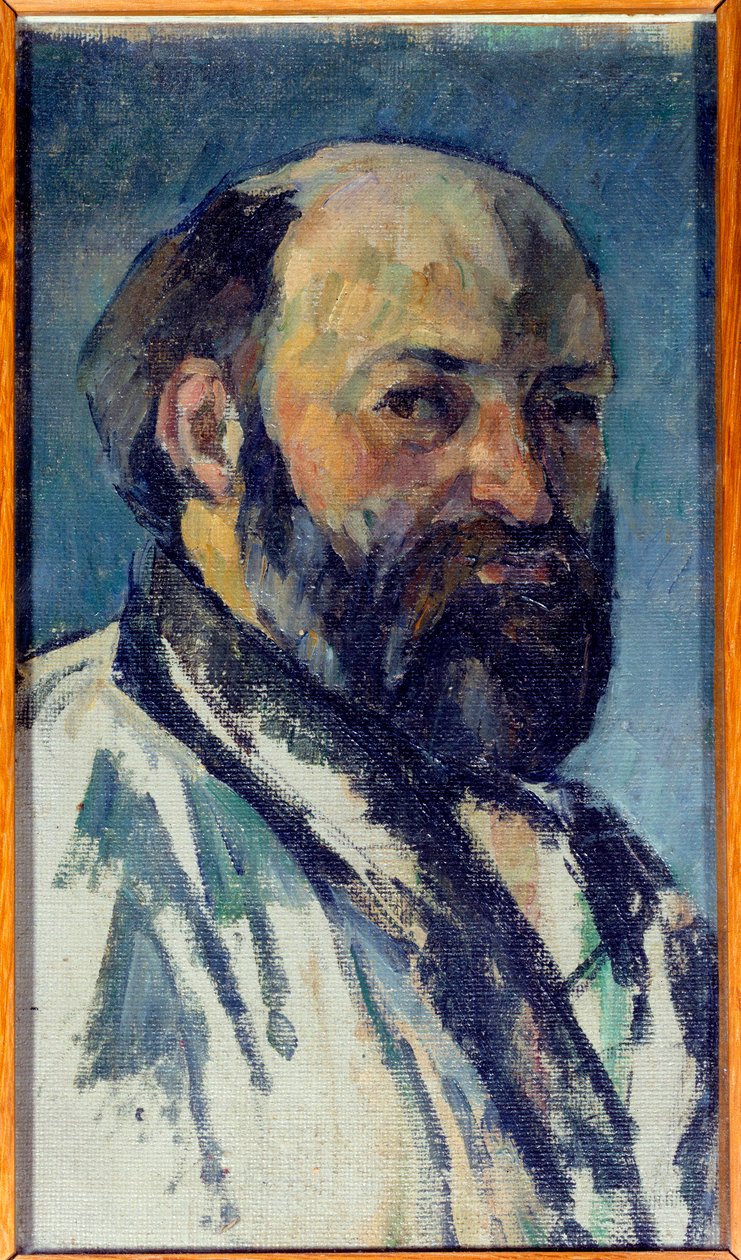 Selbstporträt. Gemälde von Paul Cézanne, 1877 von Paul Cézanne