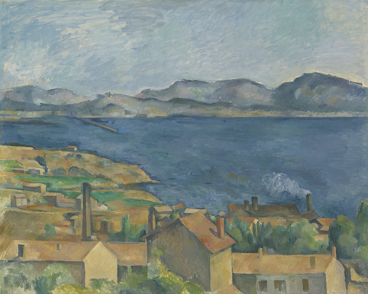 Die Bucht von Marseille, gesehen von L