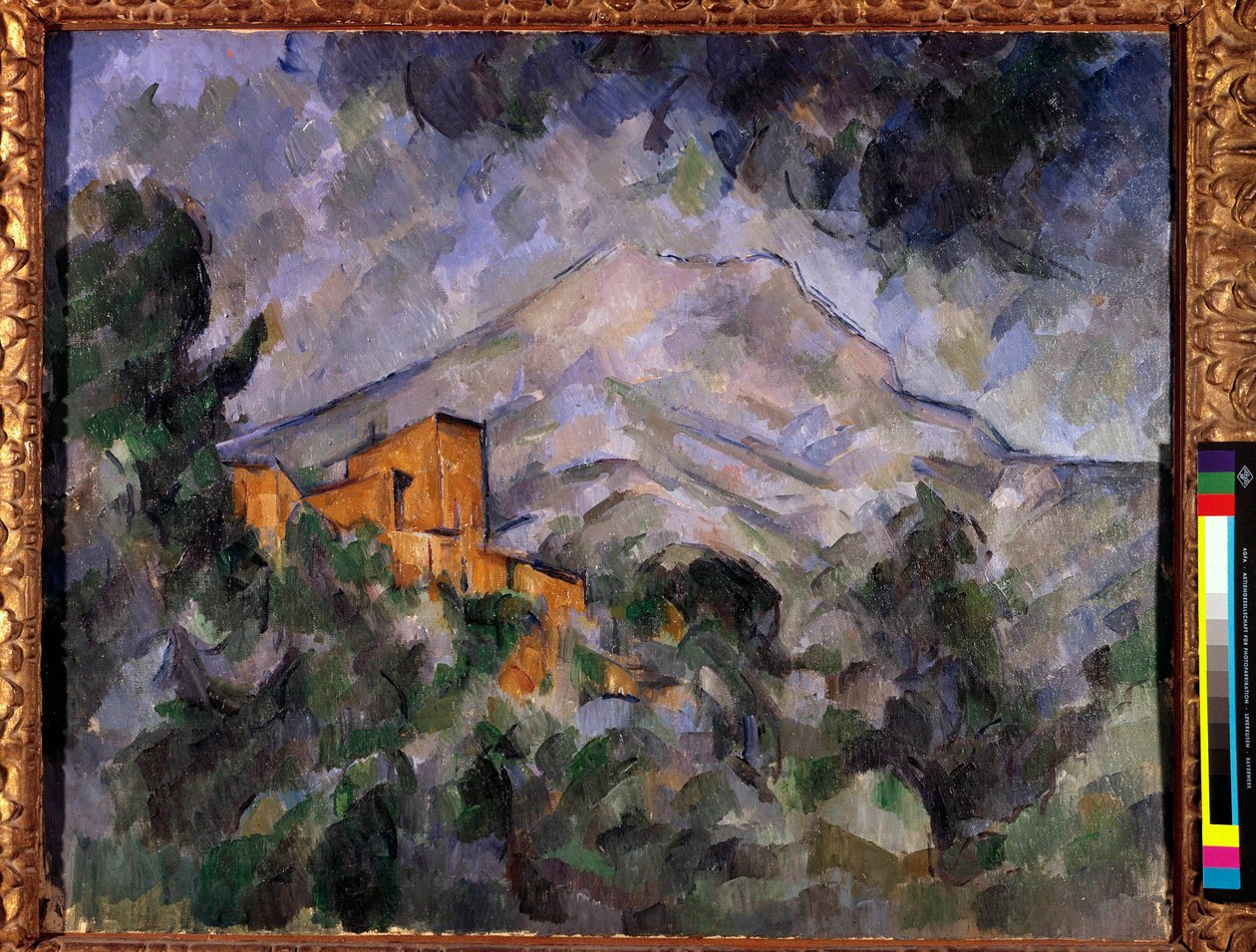 Der Heilige Berg Sieg und das Schwarze Schloss von Paul Cézanne