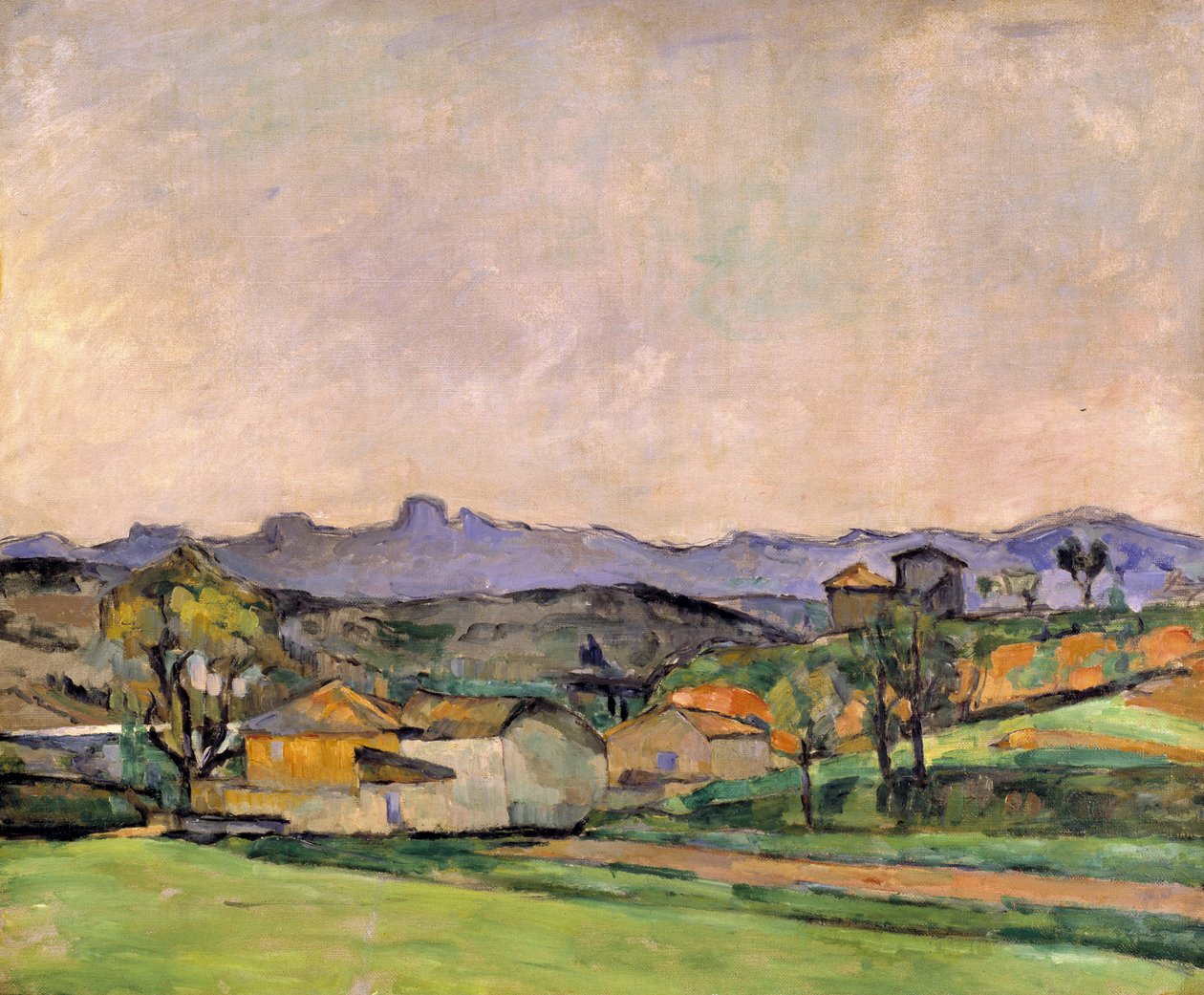 Der Sternkamm mit dem Königsgipfel, ca. 1878-79 von Paul Cézanne