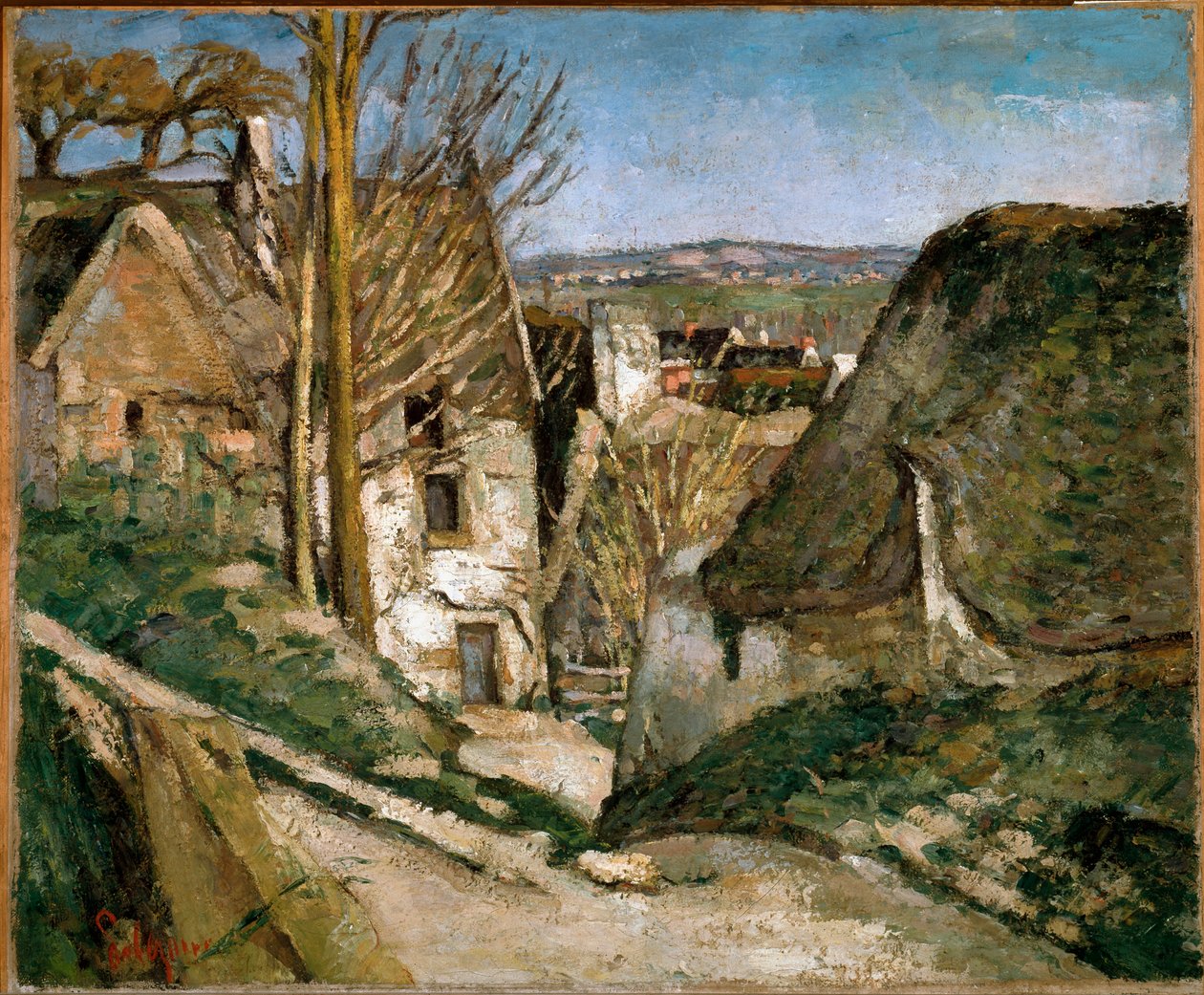 Das Haus des Gehängten von Paul Cézanne