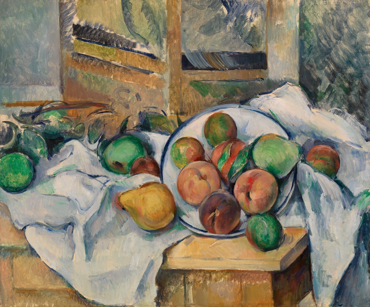 Eine Tischecke von Paul Cézanne
