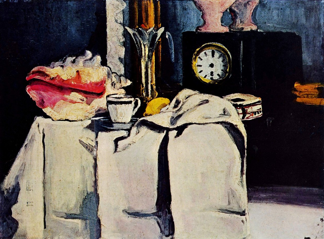 Die schwarze Marmoruhr von Paul Cézanne