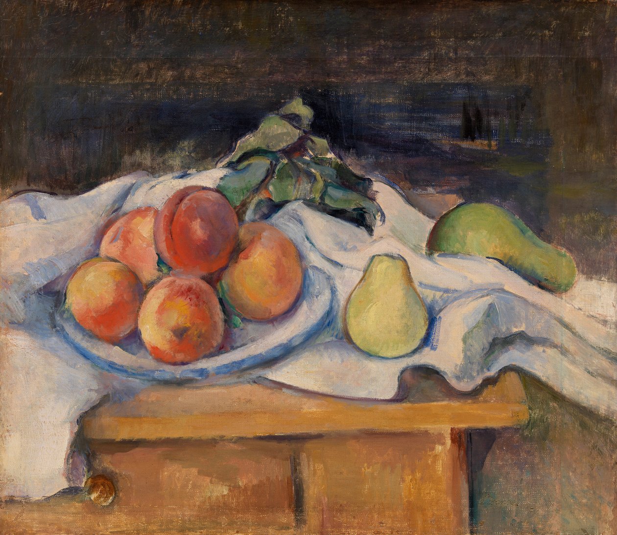 Obst auf einem Tisch von Paul Cézanne