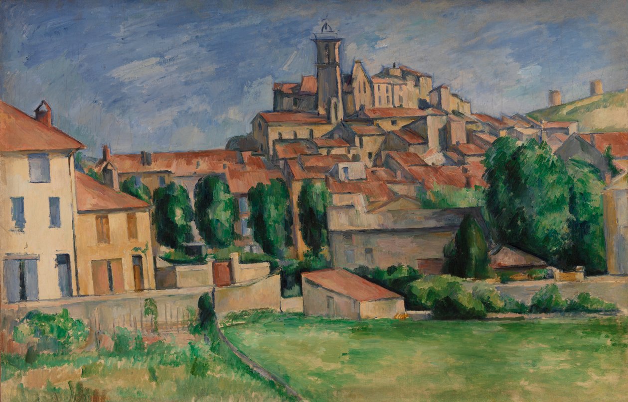 Gardanne (Horizontale Ansicht) von Paul Cézanne