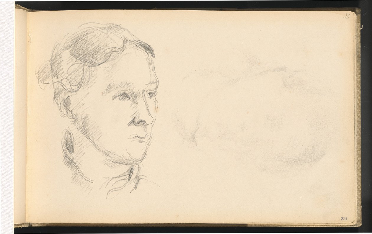 Madame Cézanne, 1882-1887 von Paul Cézanne