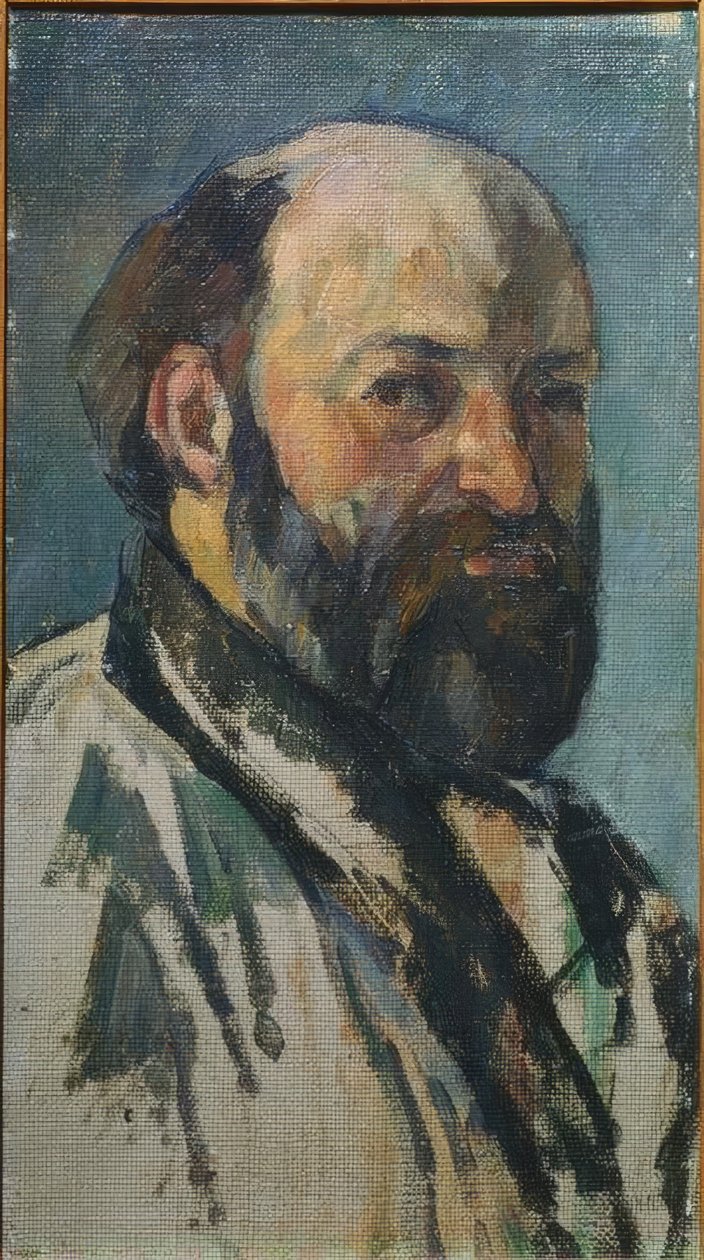 Portrait de l’artiste von Paul Cézanne