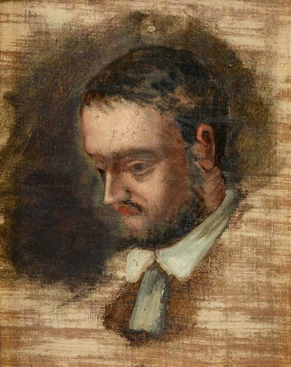 Porträt von Émile Zola 1840-1902, ca. 1862-1864 von Paul Cézanne