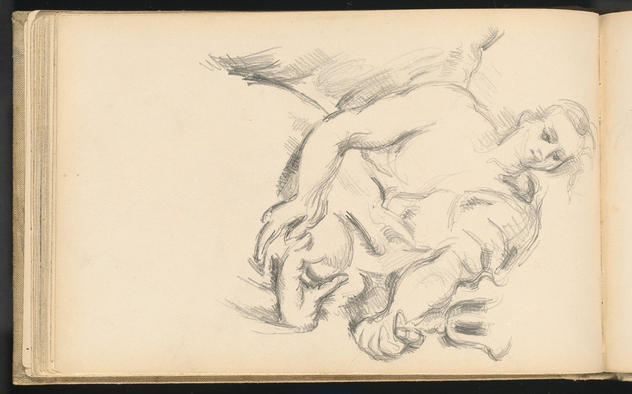 Studie eines Engels in Rubens