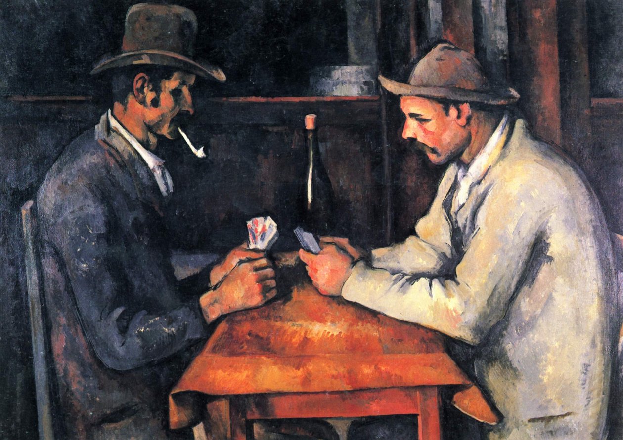 Die Kartenspieler von Paul Cézanne