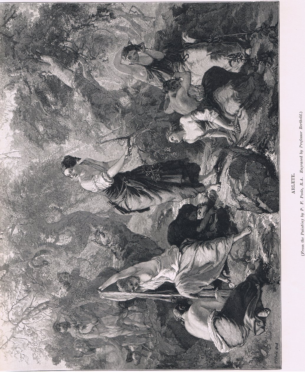 Arlete, aus The Magazine of Art 1893, Cassell and Company von Paul Falconer Poole