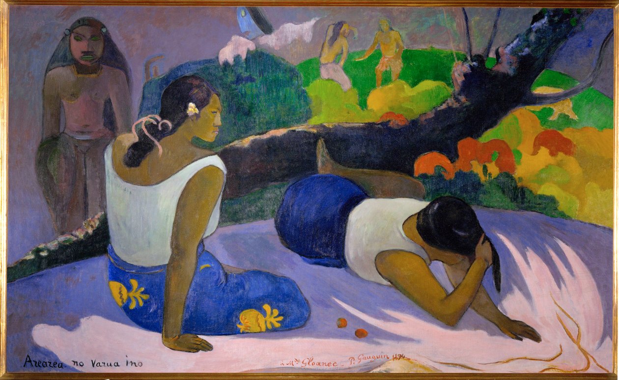 Arearea no vareua ino von Paul Gauguin