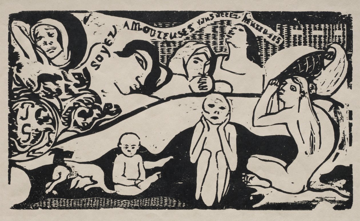 Sei verliebt und du wirst glücklich sein von Paul Gauguin