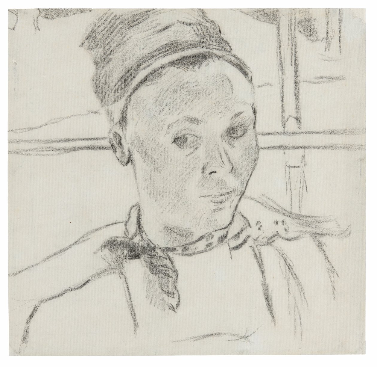 Büste einer jungen bretonischen Frau (möglicherweise Marie Lagadu) von Paul Gauguin