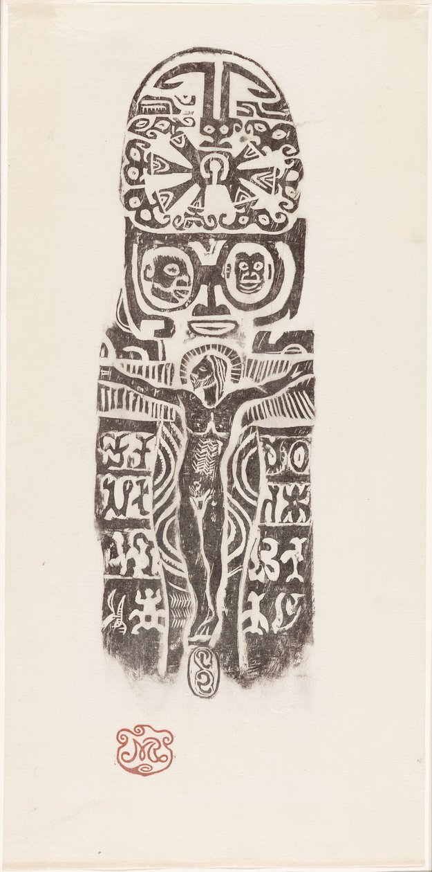 Christus am Kreuz von Paul Gauguin