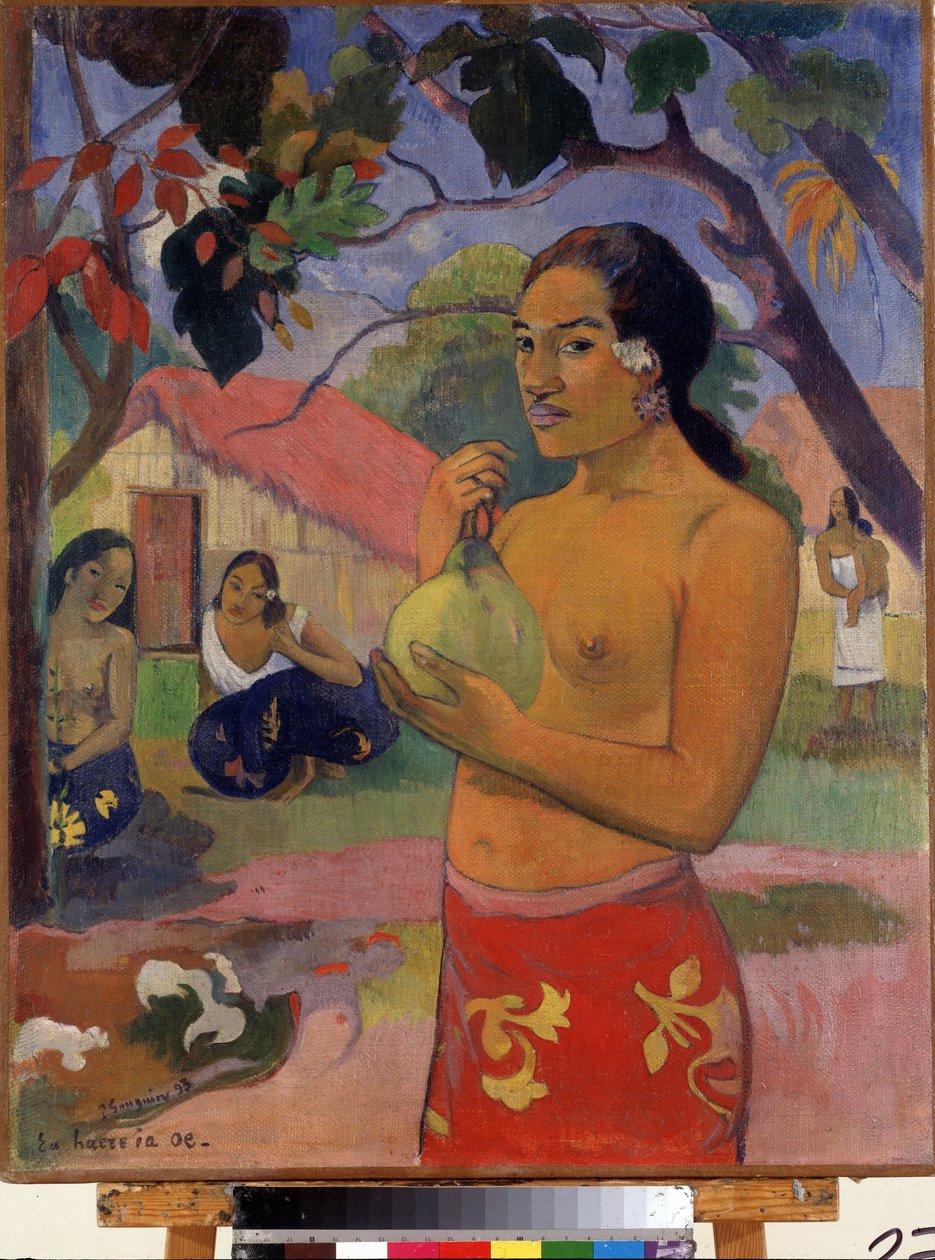Wohin gehst du? von Paul Gauguin