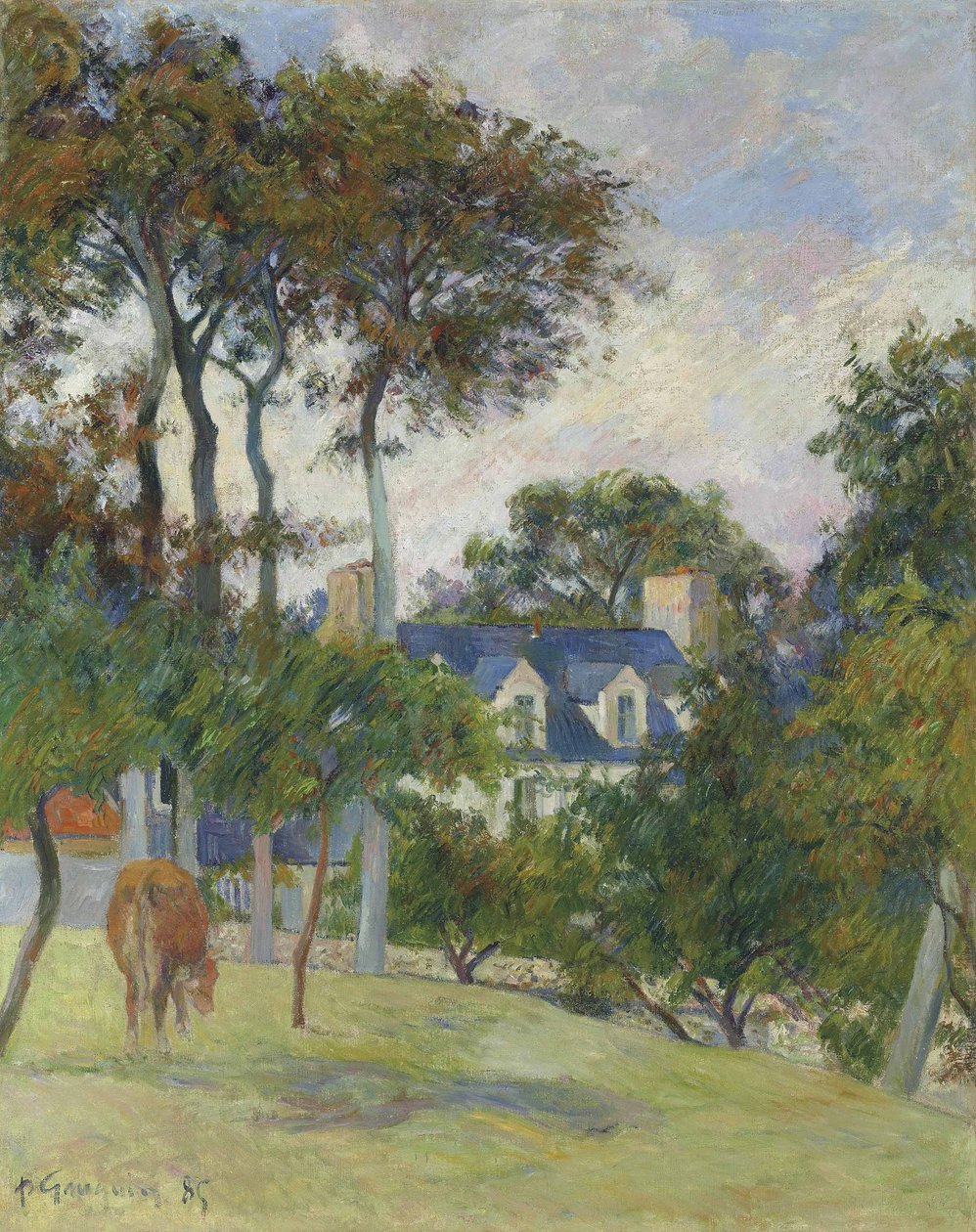 La Maison blanche von Paul Gauguin